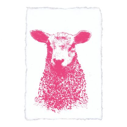 Kunstdruck Schaf
