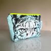 Frohstoff Unique Atelier Etui in bunten Farben mit dem Motiv Luchs