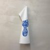 Frohstoff Geschirrtuch mit dem Motiv Fleur in der farbe blau