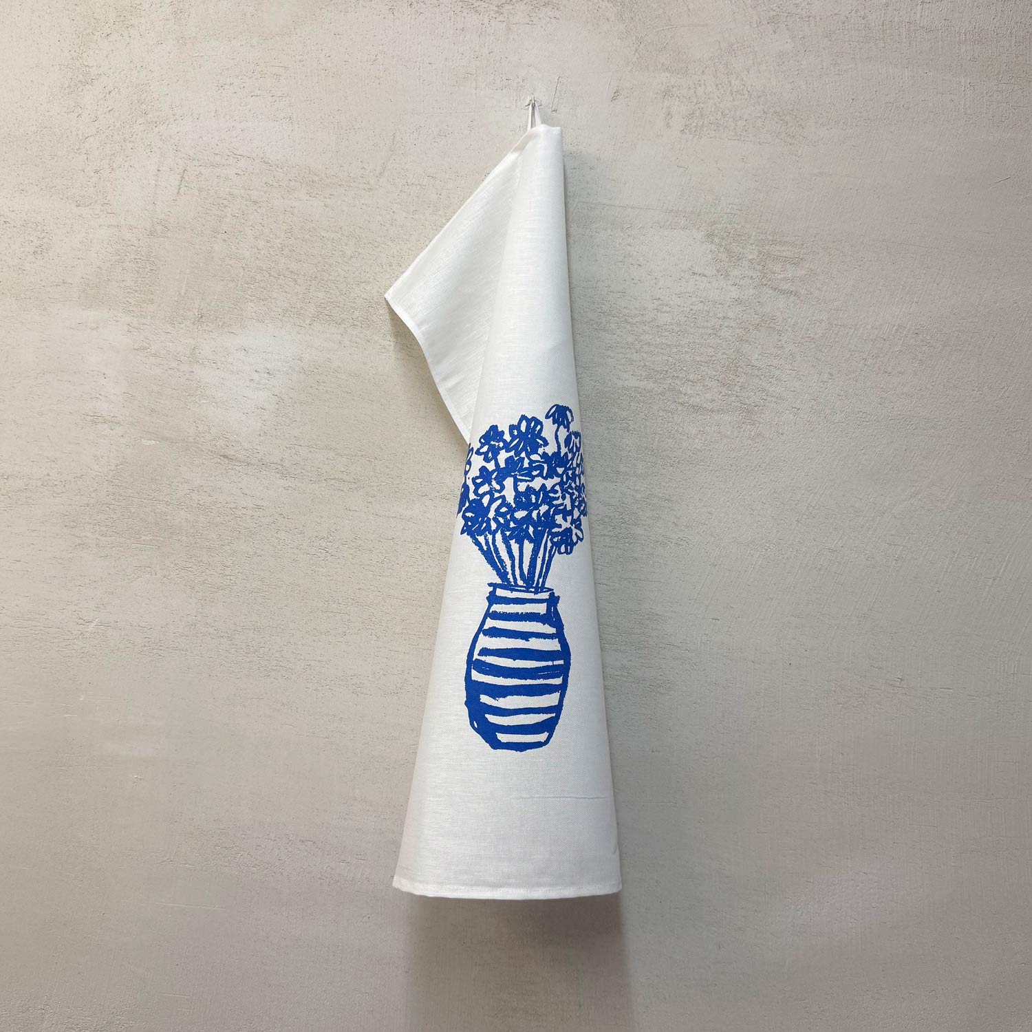 Frohstoff Geschirrtuch mit dem Motiv Fleur in der farbe blau