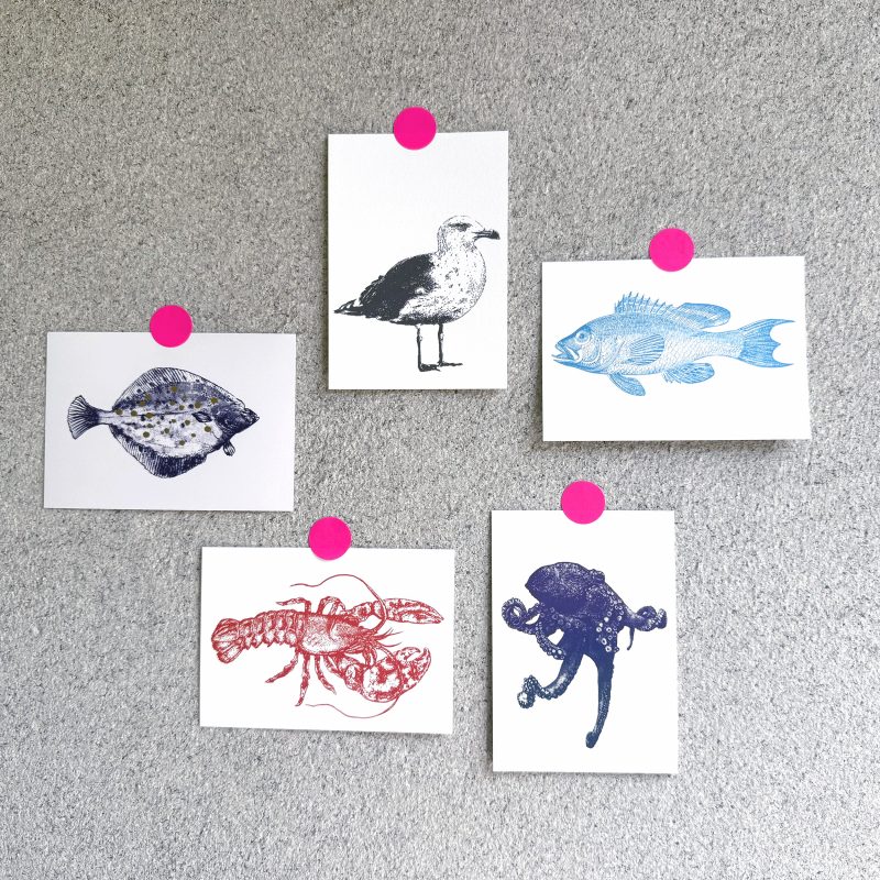 Postkarten Set - Maritim
