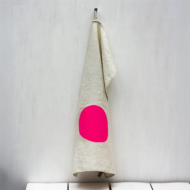 Geschirrtuch Leinen Dotty